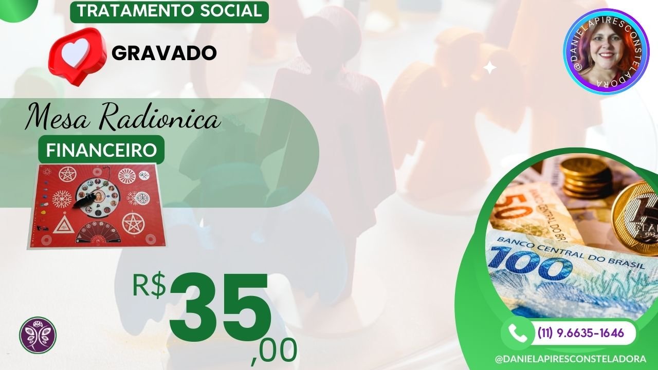 Destrave o financeiro com a Mesa Radiônica + Apometria e Constelação | Tratamento Social